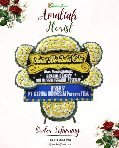 Papan Bunga Duka di Lambur